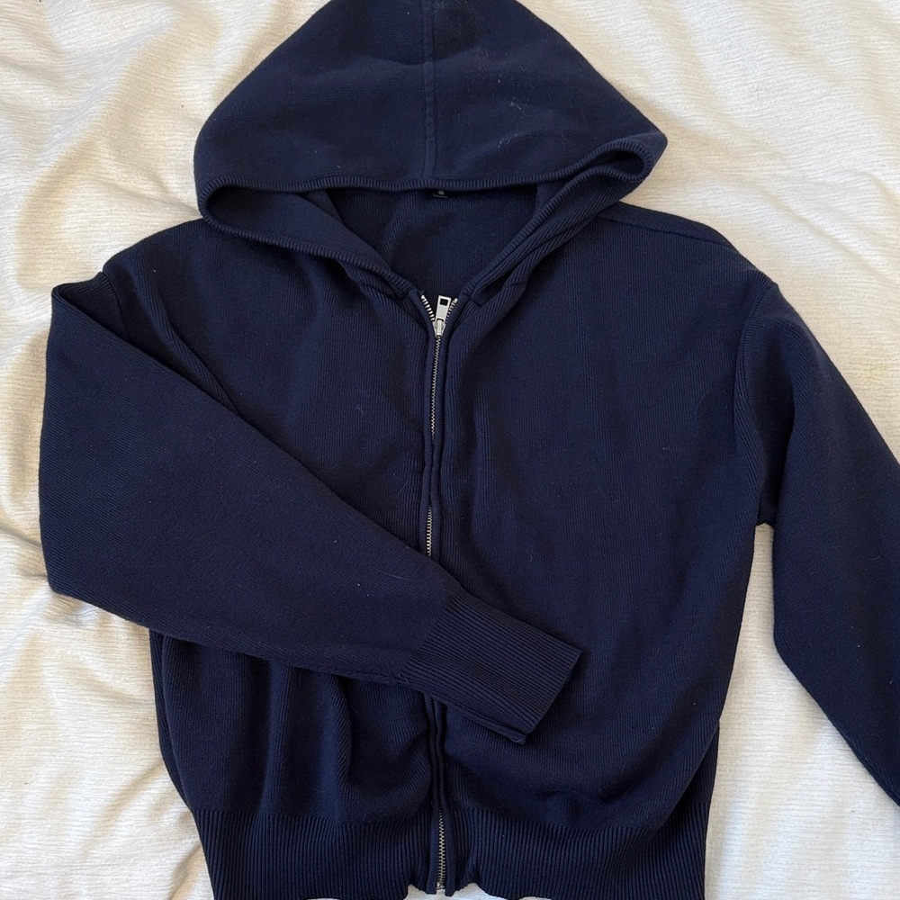 Dynamite Knit Zip Hoodie